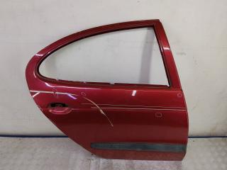дверь задняя правая Renault Megane 1 поколение [рестайлинг] (1999 - 2003), бордовый, передний привод