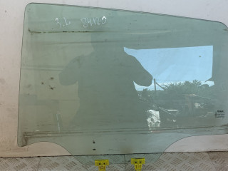 стекло двери задней левой Nissan Qashqai J10 [рестайлинг] 2012, 1.6 л., R9M, дизель, МКПП, белый, внедорожник 5 дв., полный привод