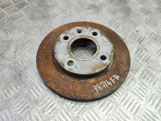 диск тормозной передний Ford Ka 1 поколение 2001, 1.3 л., бензин, МКПП, желтый, хетчбэк 3 дв., передний привод