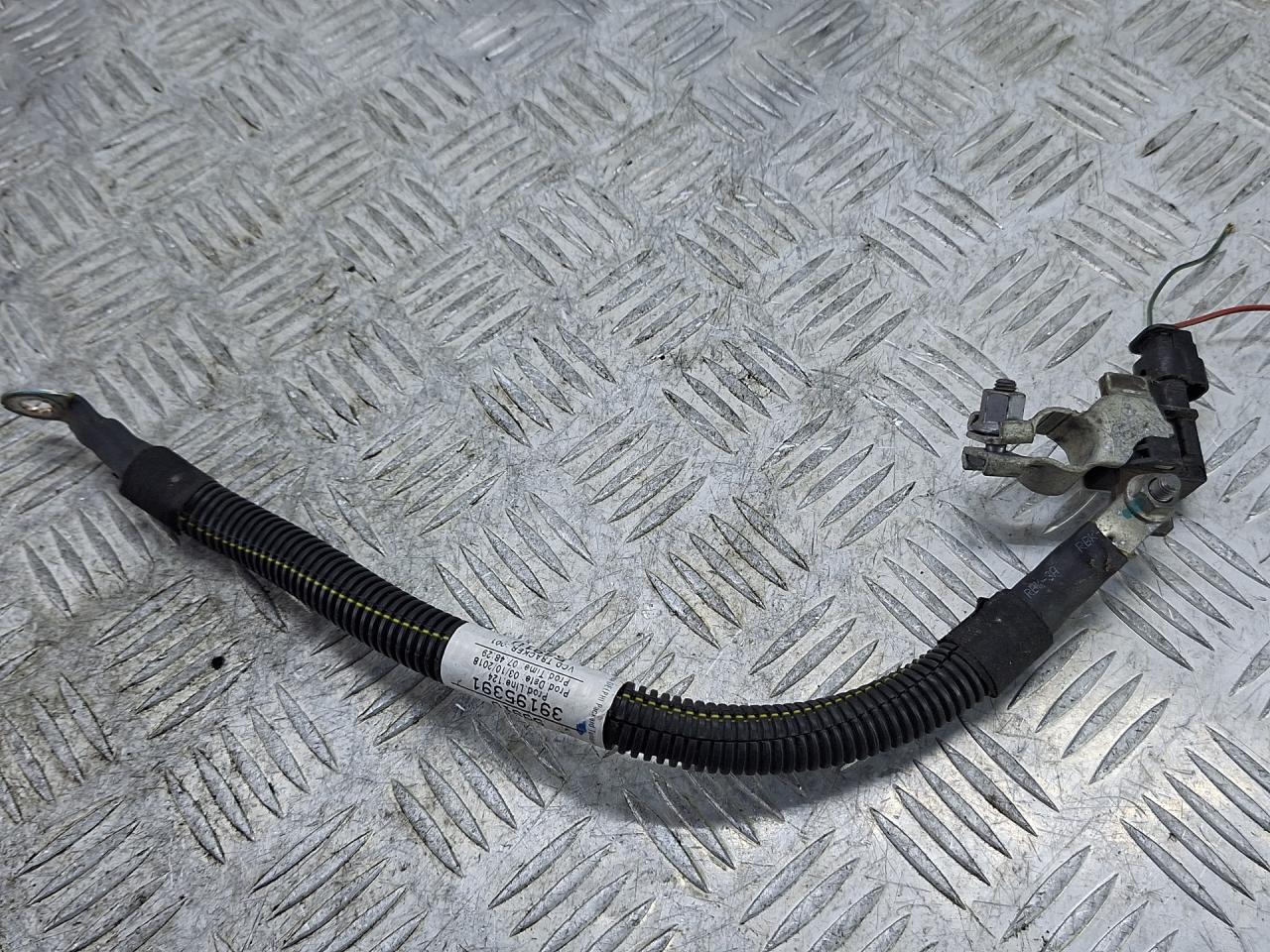 минусовой провод аккумулятора Opel Insignia 2 поколение (B) 2018, 2.0 л., дизель, АКПП, белый, хетчбэк 5 дв., полный привод, 39195391, 5391U - фото №1