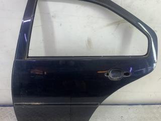 дверь задняя левая Volkswagen Bora 1 поколение 1J2 (1998 - 2005), черный, седан, передний привод