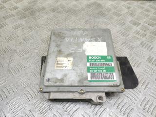блок управления двигателем Citroen Xantia 1 поколение 1998, 1.8 л., бензин, хетчбэк 5 дв., 0261200666, 9619719680