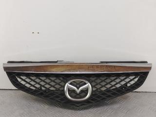 решетка радиатора Mazda Premacy 1 поколение [рестайлинг] 2002, 1.8 л., FP, бензин, МКПП, серебро, передний привод