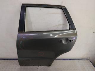дверь задняя левая Hyundai Santa Fe 2 поколение (CM) 2007, 2.2 л., D4EB, дизель, АКПП, серый, внедорожник 5 дв., полный привод