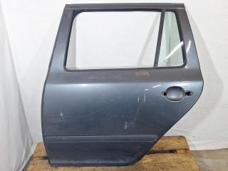 дверь задняя левая Skoda Octavia 2 поколение (A5) [рестайлинг] 1Z5 2008, 1.6 л., BSE, бензин, 5МКПП, серый, универсал, передний привод