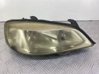 фара правая Opel Astra G 1999, 1.2 л., X 12 XE, бензин, МКПП, зеленый, универсал, задний привод, 90520878RH, 1EG00764002