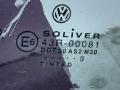 стекло двери задней левой Volkswagen Passat B5 1999, 1.8 л., APT, бензин, 5МКПП, зеленый, универсал, передний привод - фото №5