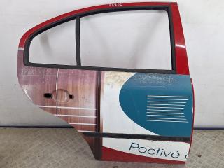 дверь задняя правая Skoda Octavia 1 поколение (A4) [рестайлинг] 1U 2010, 1.9 л., AXR, дизель, 5МКПП, красный, хетчбэк 5 дв., передний привод