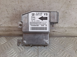 блок AirBag Opel Meriva 1 поколение (A) [рестайлинг] 2006, 1.6 л., Z 16 XE, бензин, МКПП, серебро, минивэн, передний привод, 327963935, 13203620, YST02301825