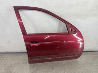 дверь передняя правая Renault Megane 1 поколение [рестайлинг] (1999 - 2003), бордовый, передний привод