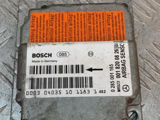 блок AirBag Mercedes-Benz SLK-Класс R170 2000, 2.0 л., M 111.958, бензин, АКПП, черный, кабриолет, задний привод, 0018200826, 0285001165