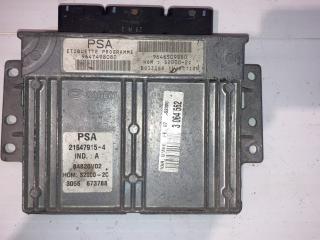 блок управления двигателем Citroen Xsara 1 поколение [рестайлинг] 2003, 1.4 л., KFW (TU3JP), бензин, МКПП, серебро, хетчбэк 5 дв., передний привод, 9646509880, 9647498080