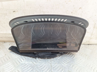 монитор мультимедиа BMW 5 серия E60/E61 2006, 2.5 л., M54 B25 (256S3), бензин, МКПП, серый, универсал, задний привод, 9151975, 9151977