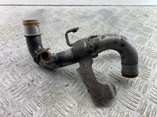 фланец (тройник) системы охлаждения Volkswagen Crafter 1 поколение [рестайлинг] (2011 - 2016), 2.0 л., CKTC, дизель, МКПП, желтый, микроавтобус, задний привод