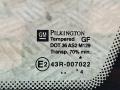 форточка передняя левая Opel Zafira 1 поколение (A) [рестайлинг] 2004, 2.0 л., Y 20 DTH, дизель, АКПП, серебристо-голубой, минивэн, передний привод - фото №2