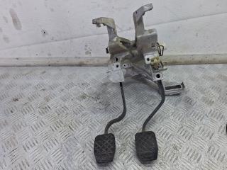 узел педальный (блок педалей) Audi 80 B3 1989, 1.8 л., JN, бензин, МКПП, серебро, седан, передний привод, 893721115
