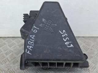 корпус воздушного фильтра Skoda Fabia 1 поколение [рестайлинг] 2007, 1.4 л., дизель, МКПП, серебро, универсал, передний привод, 6Q0129601AR, 6Q0129607AR