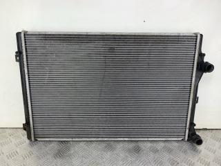 радиатор (основной) Volkswagen Passat B6 2008, 1.8 л., BZB, бензин, 6МКПП, черный, универсал, передний привод