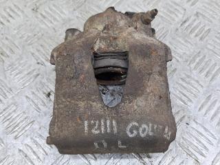 суппорт передний левый Volkswagen Golf 4 поколение 2001, МКПП, зеленый, хетчбэк 5 дв., передний привод