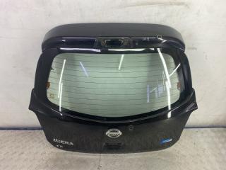 крышка багажника (дверь 3-5) Nissan Micra 4 поколение (K13) 2011, 1.2 л., HR12DE, бензин, МКПП, хетчбэк 5 дв., передний привод