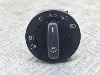 переключатель света Volkswagen Passat B6 2009, 1.4 л., CAXA, бензин, 6МКПП, голубой, универсал, передний привод, 1K0941431BM