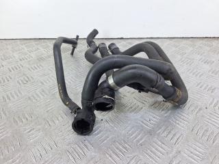 патрубок отопителя (печки) Volkswagen Passat B6 2009, 1.4 л., CAXA, бензин, 6МКПП, голубой, универсал, передний привод, 1K0122447, 1K0121156DG