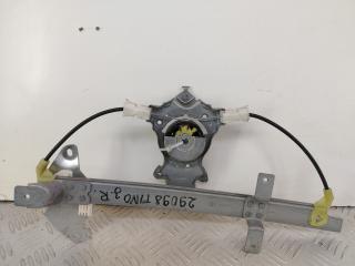 стеклоподъемник задний правый Nissan Almera Tino V10 2003, 1.8 л., QG18DE, бензин, АКПП, голубой, минивэн, передний привод, 114930