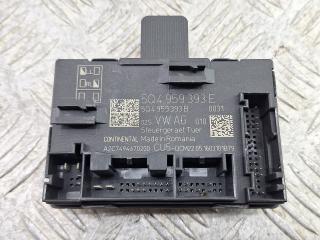 модуль управления двери Skoda Octavia 3 поколение (A7) 2016, 1.4 л., CZDA, бензин, хетчбэк 5 дв., передний привод, 5Q4959393E