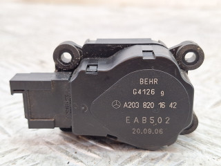 моторчик заслонки печки Mercedes-Benz C-Класс W203/S203/CL203 [рестайлинг] 2006, 3.2 л., дизель, АКПП, голубой, универсал, задний привод, A2038201642