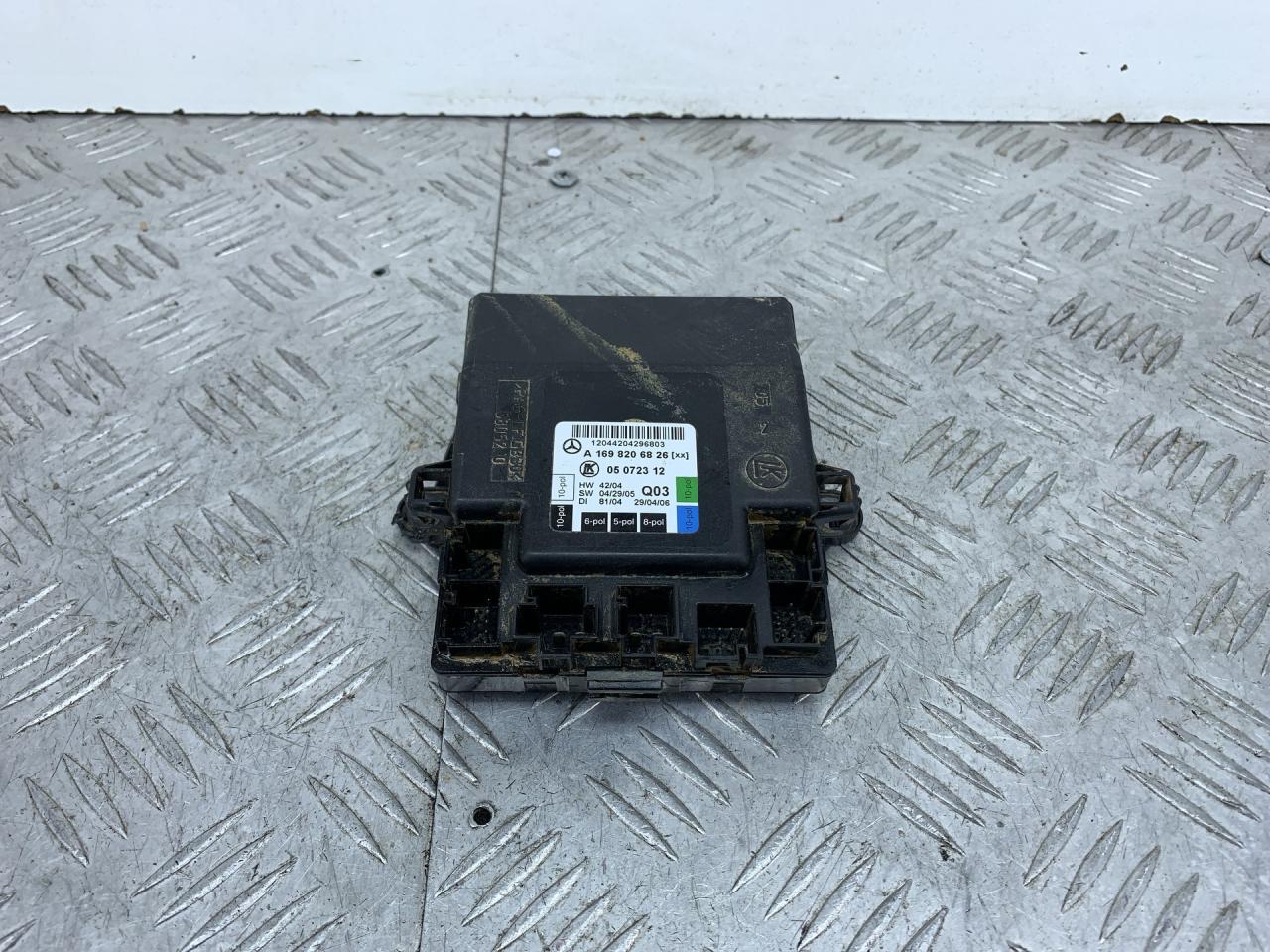 модуль управления двери Mercedes-Benz A-Класс W169 (2004 - 2008), 1.5 л., M 266.920, бензин, МКПП, передний привод, A1698206826 - фото №1