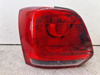 фонарь задний левый Volkswagen Polo 5 поколение 2011, 1.4 л., CGGB, бензин, 5МКПП, синий, хетчбэк 5 дв., передний привод, 6R0945257A
