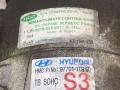 компрессор кондиционера Hyundai Getz 1 поколение [рестайлинг] 2006, 1.3 л., бензин, МКПП, серебро, хетчбэк 3 дв., передний привод, 977011C50, FD46XG, KP1BA02 - фото №7