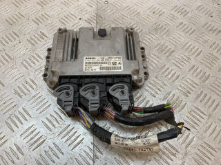 блок управления двигателем Citroen Xsara Picasso 1 поколение [рестайлинг] 2006, 1.6 л., 9HZ (DV6TED4), дизель, МКПП, серый, минивэн, передний привод, 0281012466, 96611353, 9661135380, RBCMMDEDC16C34CEM