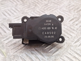 моторчик заслонки печки Mercedes-Benz C-Класс W203/S203/CL203 [рестайлинг] 2006, 3.2 л., дизель, АКПП, голубой, универсал, задний привод, A2038201642