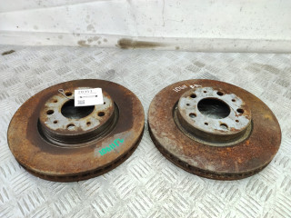 диск тормозной передний Volvo C70 1 поколение 1999, 2.5 л., бензин, МКПП, серебро, купе, передний привод