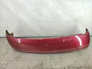 бампер задний Renault Megane 1 поколение [рестайлинг] (1999 - 2003), бордовый, передний привод