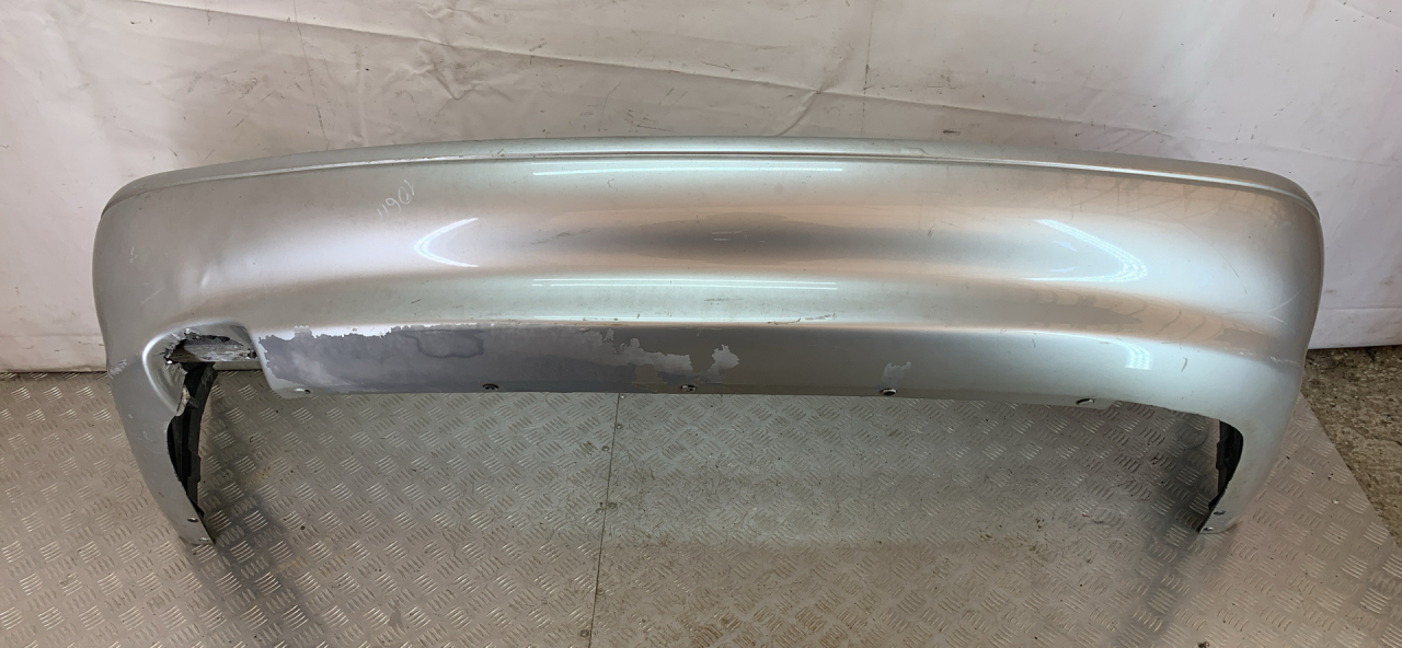 бампер задний Volvo C70 1 поколение 1999, 2.5 л., бензин, МКПП, серебро, купе, передний привод - фото №1