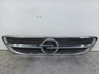 решетка радиатора Opel Zafira 1 поколение (A) [рестайлинг] 2005, 2.2 л., Y 22 DTR, дизель, синий, минивэн, передний привод, 24453538