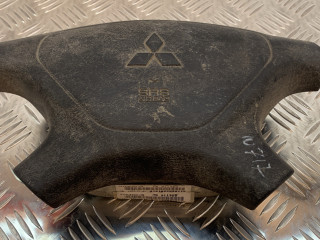 подушка безопасности водителя Mitsubishi Carisma 1 поколение [рестайлинг] 2003, 1.6 л., 4G92 (DOHC 16V), бензин, МКПП, серебро, хетчбэк 5 дв., передний привод, 3Y01022890115, MR911925