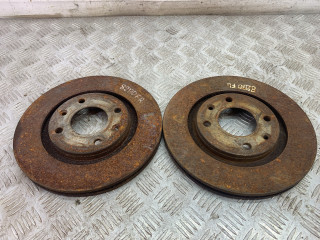 диски тормозные (комплект) Peugeot 306 1 поколение [рестайлинг] 2000, 1.4 л., KFX (TU3JP), бензин, МКПП, универсал