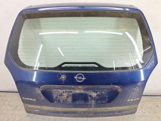 крышка багажника (дверь 3-5) Opel Zafira 1 поколение (A) [рестайлинг] 2005, 2.2 л., Y 22 DTR, дизель, синий, минивэн, передний привод