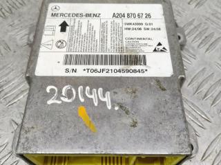 блок AirBag Mercedes-Benz C-Класс W204/S204 S204.207 2009, 2.2 л., дизель, МКПП, серебро, универсал, задний привод, A2048706726