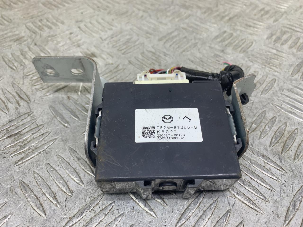 блок управления парктрониками Mazda 6 GJ (2012 - 2015), G52M-67UU0-B, K6021, 220627-00178, ADC5A16000G2 - фото №1