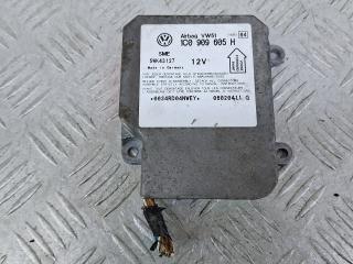 блок AirBag Volkswagen Polo 4 поколение (2001 - 2005), передний привод, 1C0909605H, 5WK43127