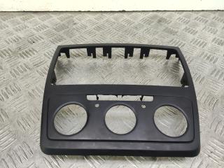 рамка под магнитолу Skoda Yeti 1 поколение (2009 - 2014), бензин, МКПП, коричневый, 5L0858069G, 320010114092102