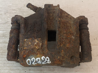 суппорт передний правый Peugeot 206 1 поколение 2002, 1.6 л., NFU (TU5JP4), бензин, МКПП, черный, кабриолет, передний привод