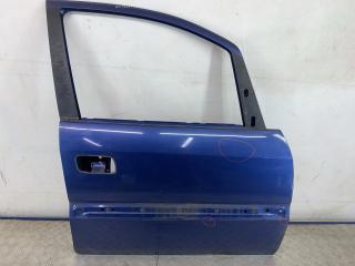 дверь передняя правая Opel Zafira 1 поколение (A) [рестайлинг] 2005, 2.2 л., Y 22 DTR, дизель, синий, минивэн, передний привод