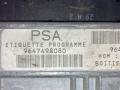 блок управления двигателем Citroen Xsara 1 поколение [рестайлинг] 2003, 1.4 л., KFW (TU3JP), бензин, МКПП, серебро, хетчбэк 5 дв., передний привод, 9646509880, 9647498080 - фото №2
