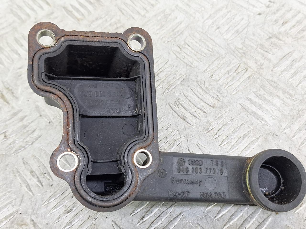 клапан вентиляции картера Volkswagen Golf 3 поколение 1999, 1.8 л., ANN, бензин, зеленый, кабриолет, передний привод, 048103772B, 048103623 - фото №1