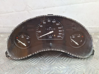 щиток приборов (приборная панель) Opel Corsa B 2000, 1.0 л., X 10 XE, бензин, МКПП, темно-синий, хетчбэк 3 дв., передний привод, 90534388, 81117905